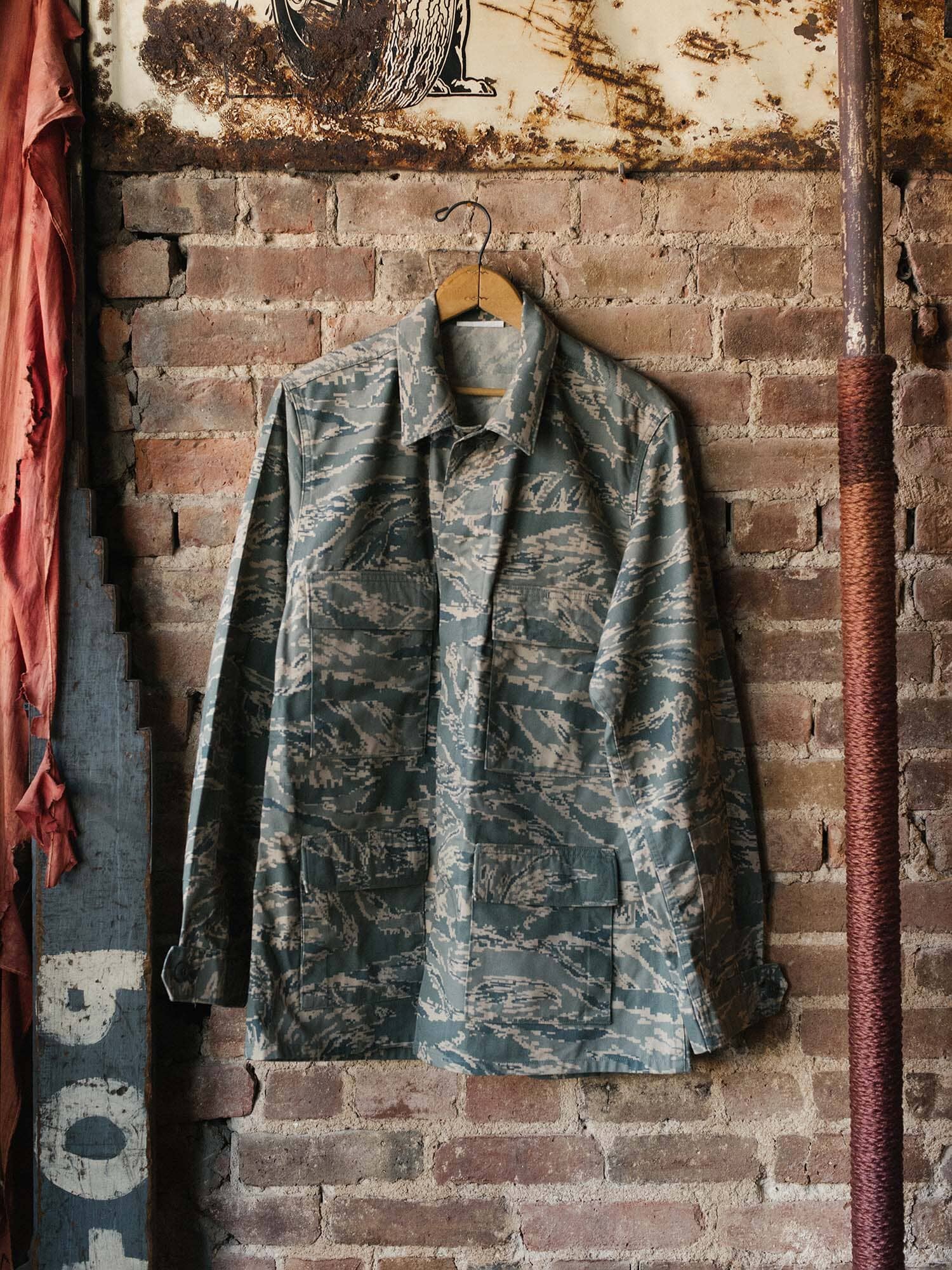 U.S. Air Force Utility Shirt Tiger Camo | Alpha Industries