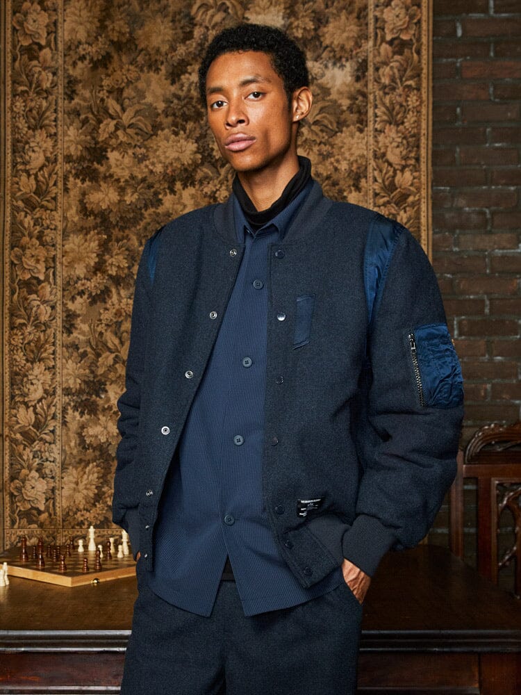 WOOL VARSITY BOMBER JACKET GEN II OUTERWEAR Alpha Industries