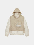1960S SWEDISH ARMY MOTORCYCLE MOD PARKA OUTERWEAR Alpha Industries DUNE WHITE XS 