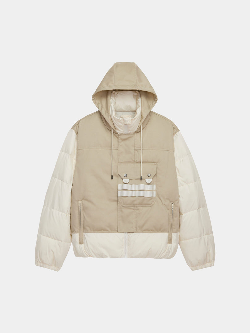 1960S SWEDISH ARMY MOTORCYCLE MOD PARKA OUTERWEAR Alpha Industries DUNE WHITE XS 