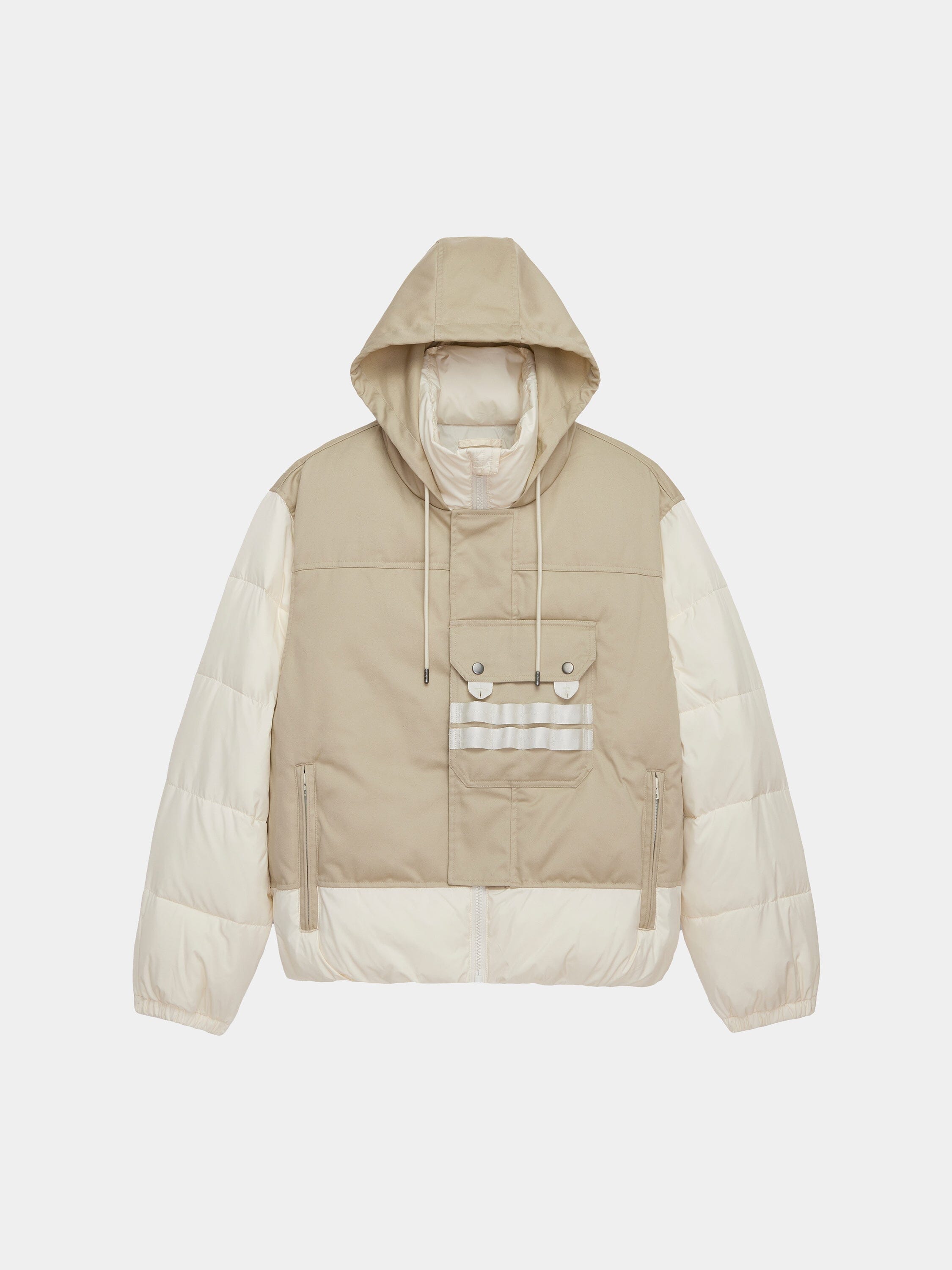 1960S SWEDISH ARMY MOTORCYCLE MOD PARKA OUTERWEAR Alpha Industries DUNE WHITE XS 
