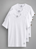 3-PACK ESSENTIAL TEE - WHITE SALE Alpha Industries XS 