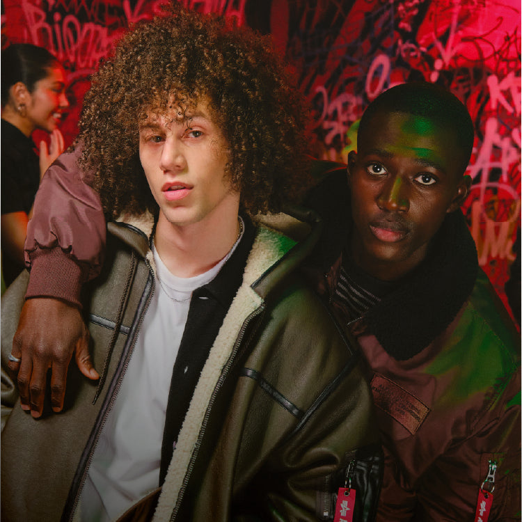 【美品】Lui's Back Satin MA-1 ITTI Men's MA-1 Bomber Jacket | Alpha Industries