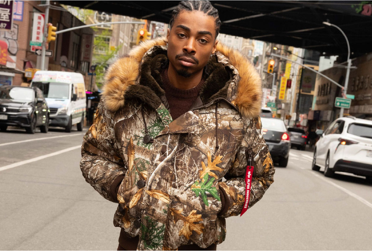 N-2B Realtree camo parka