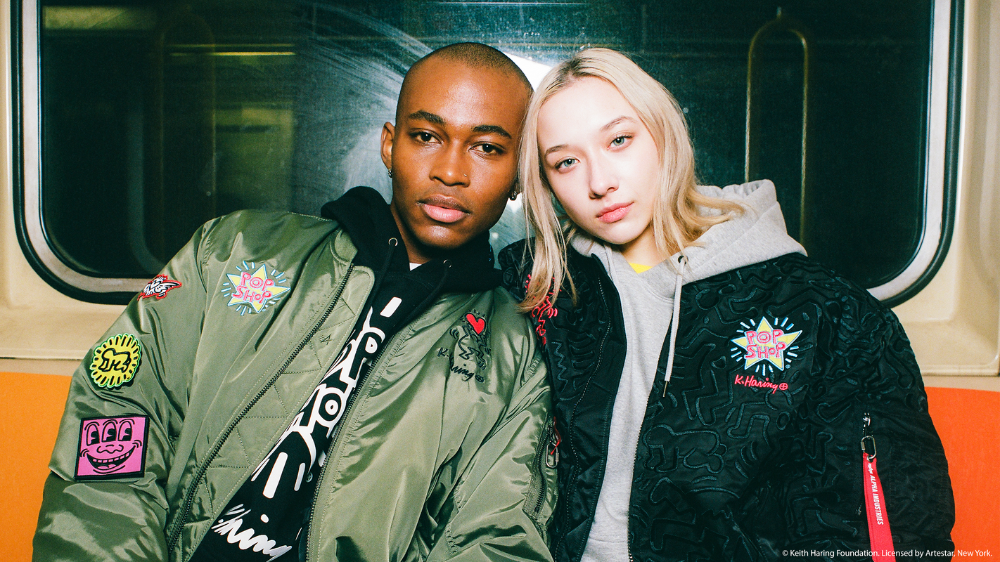 KEITH HARING x ALPHA