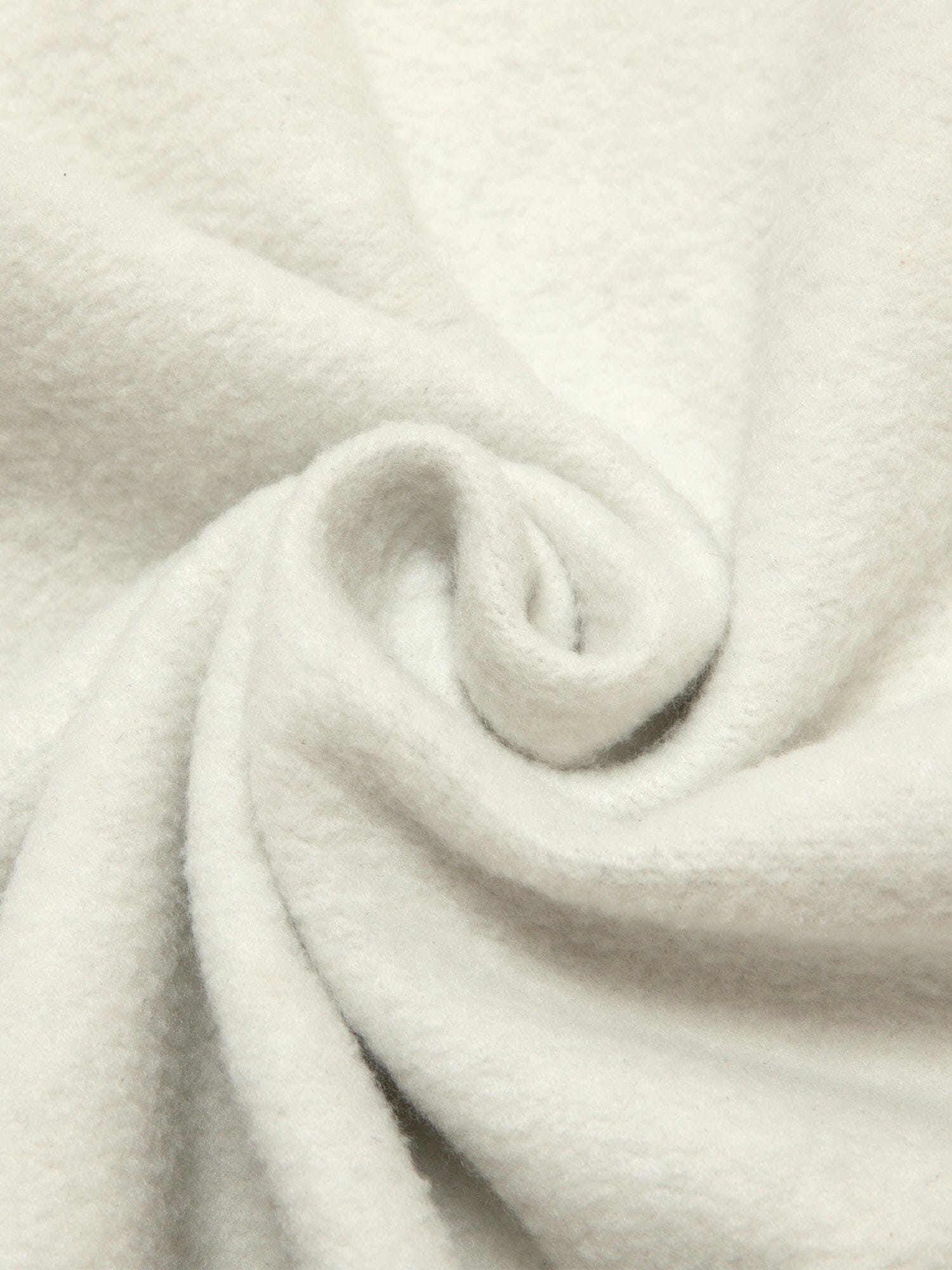 Aape x Alpha Crewneck Sweatshirt by Alpha Industries, soft white fleece with textured and thick material.