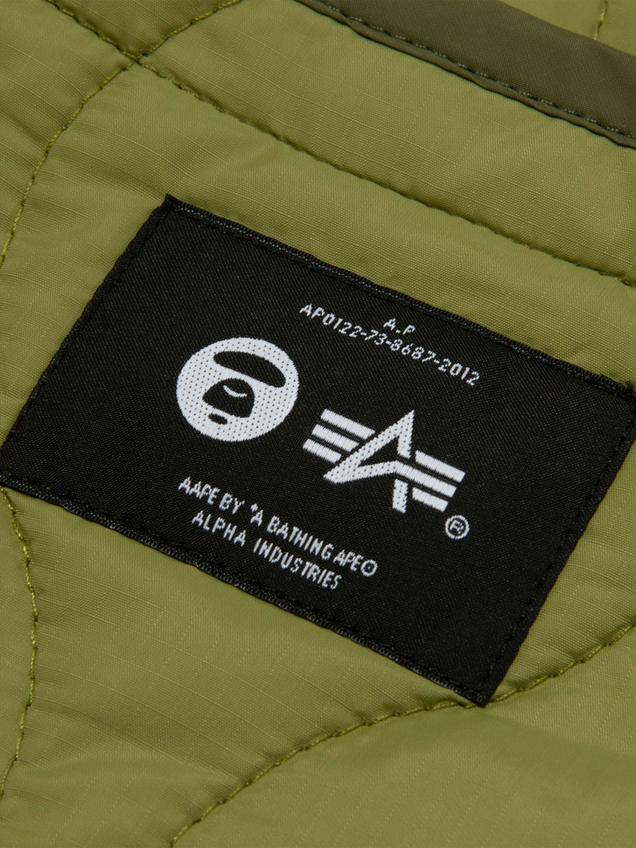 AAPE X ALPHA LINER COLLAB Alpha Industries 