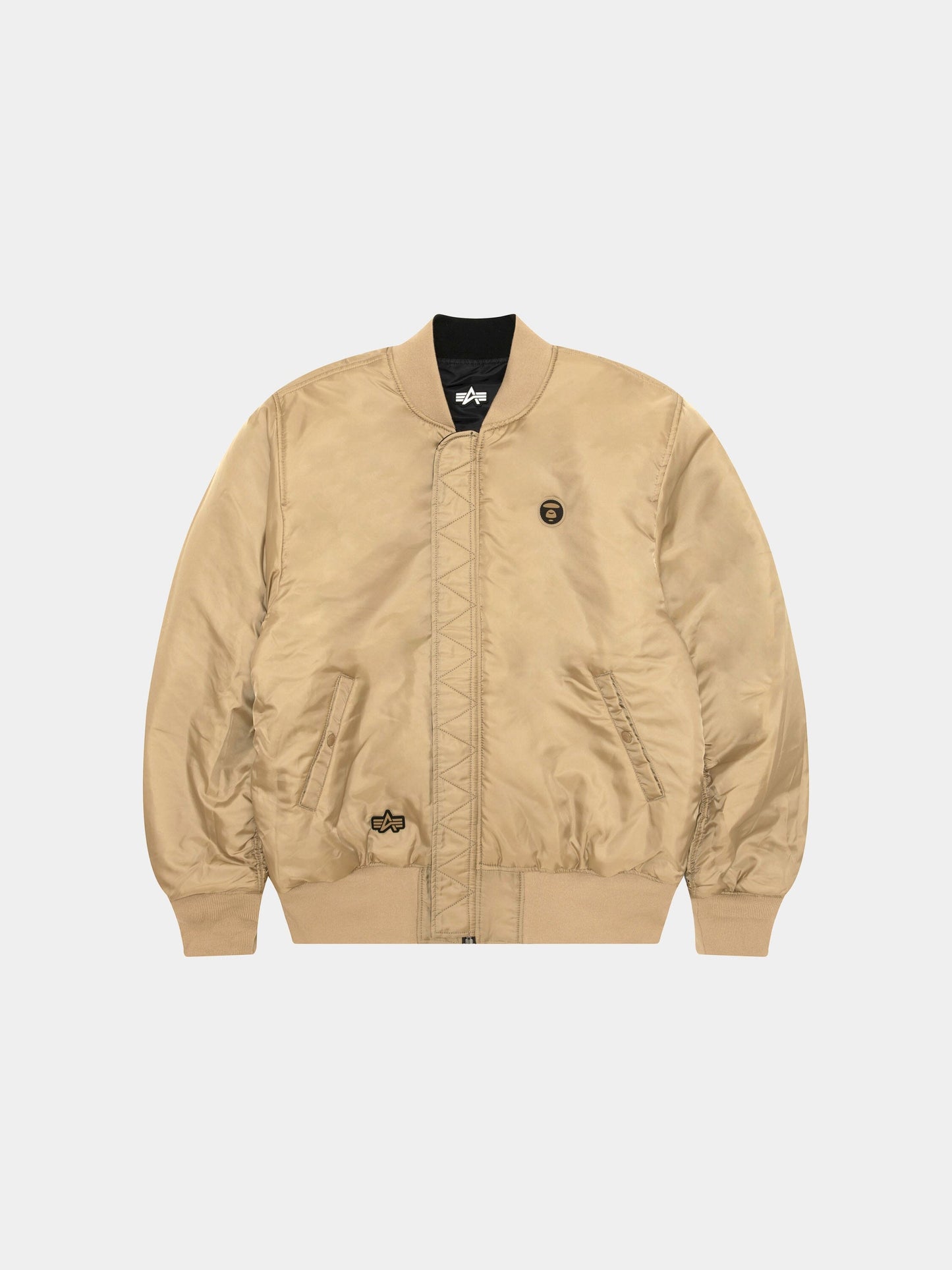 AAPE X ALPHA MA-1 BOMBER JACKET COLLAB Alpha Industries 