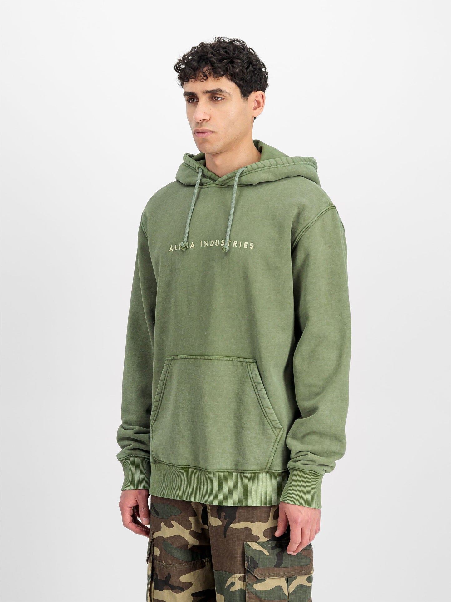 ACID LOGO HOODIE SWEATS Alpha Industries 