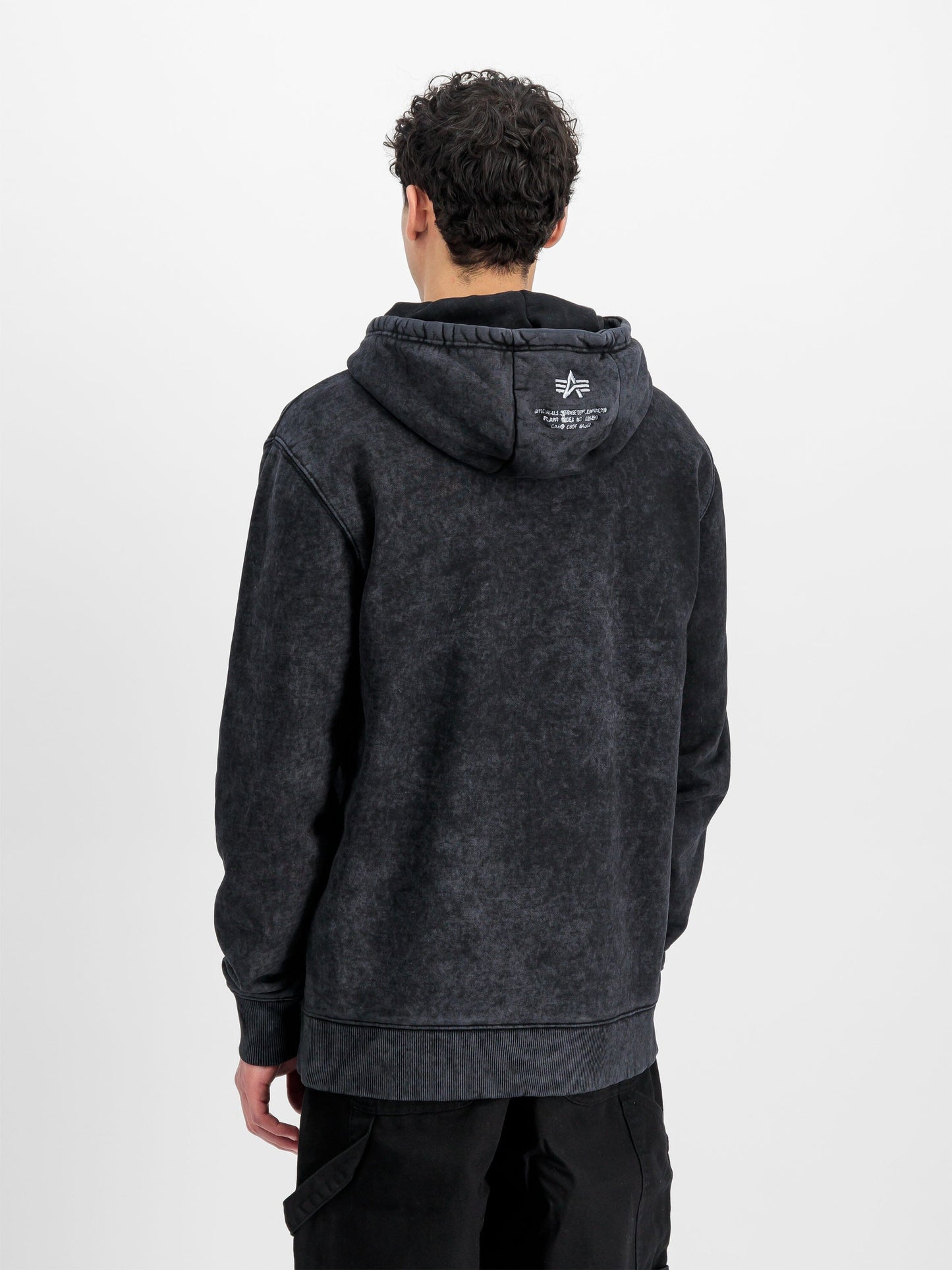 ACID LOGO HOODIE SWEATS Alpha Industries 