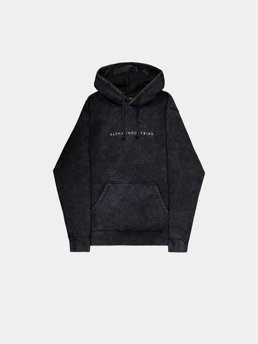 ACID LOGO HOODIE SWEATS Alpha Industries BLACK XS 