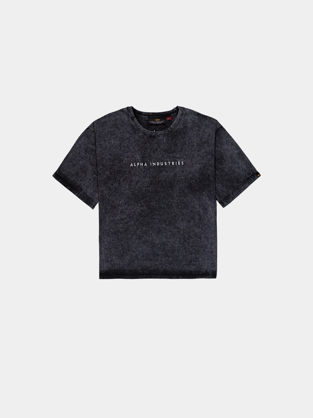 ACID LOGO T-SHIRT T-SHIRT Alpha Industries BLACK XS 