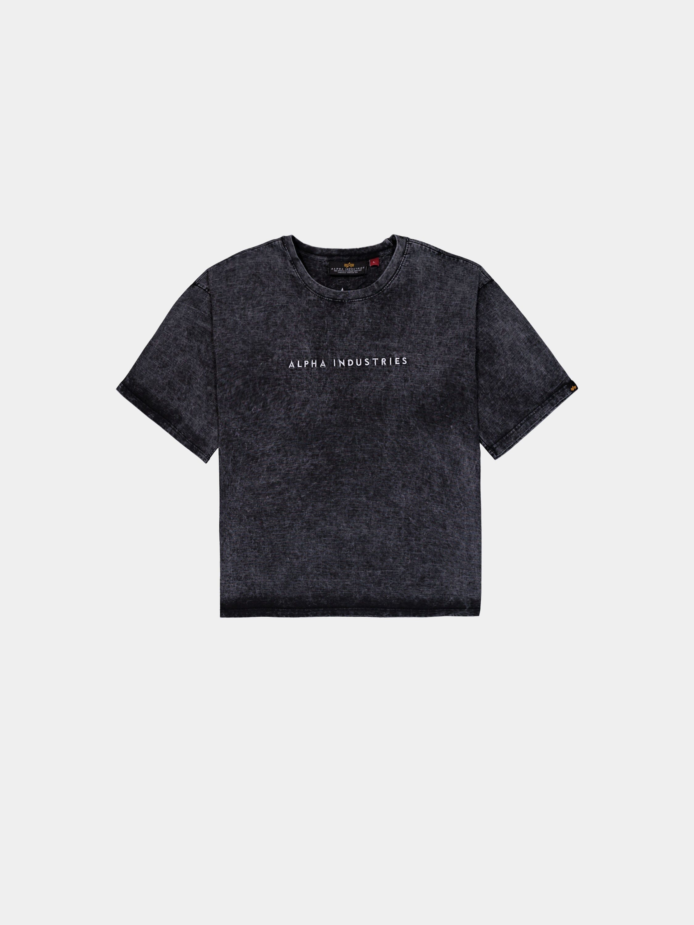 ACID LOGO T-SHIRT T-SHIRT Alpha Industries BLACK XS 