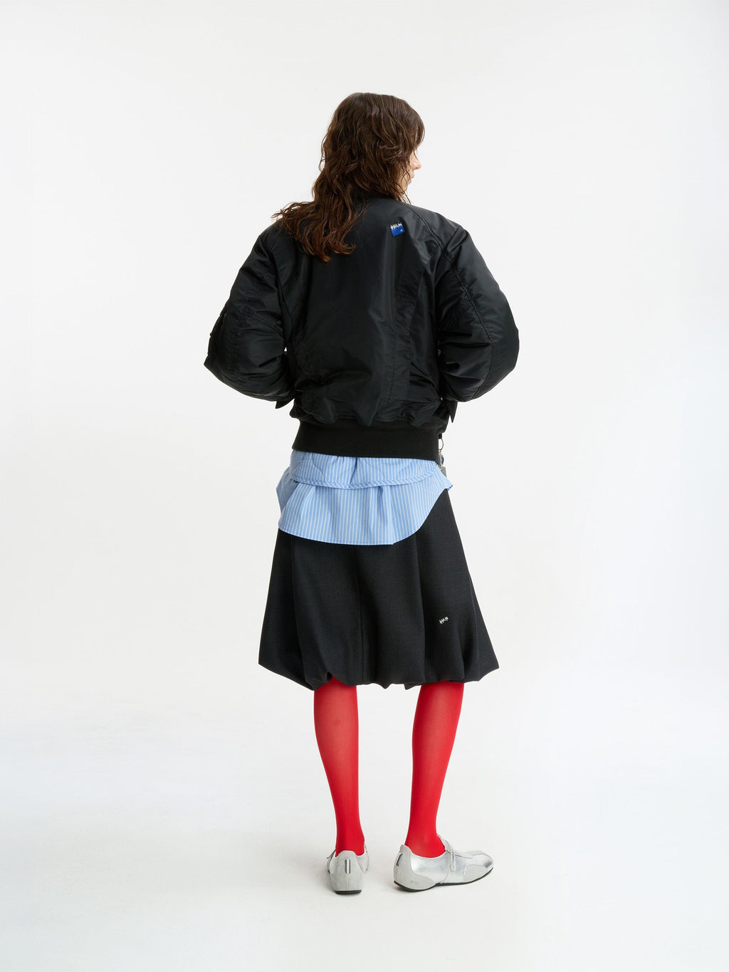 ADER ERROR SIGNIFICANT X ALPHA MA-1 LINER VEST BOMBER JACKET (BLACK) OUTERWEAR Alpha Industries 