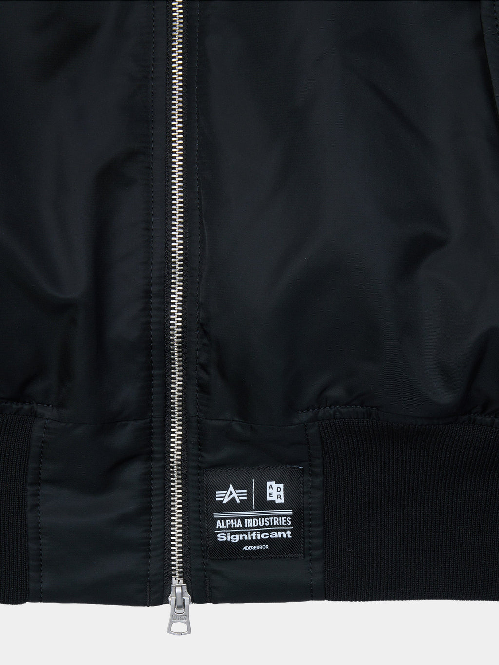 ADER ERROR SIGNIFICANT X ALPHA MA-1 LINER VEST BOMBER JACKET (BLACK) OUTERWEAR Alpha Industries 
