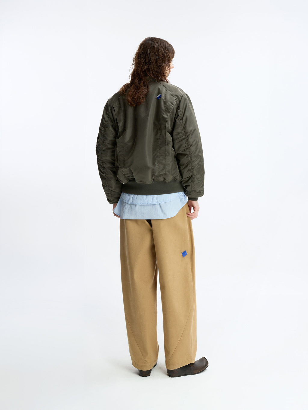 ADER ERROR SIGNIFICANT X ALPHA MA-1 LINER VEST BOMBER JACKET (KHAKI) OUTERWEAR Alpha Industries 