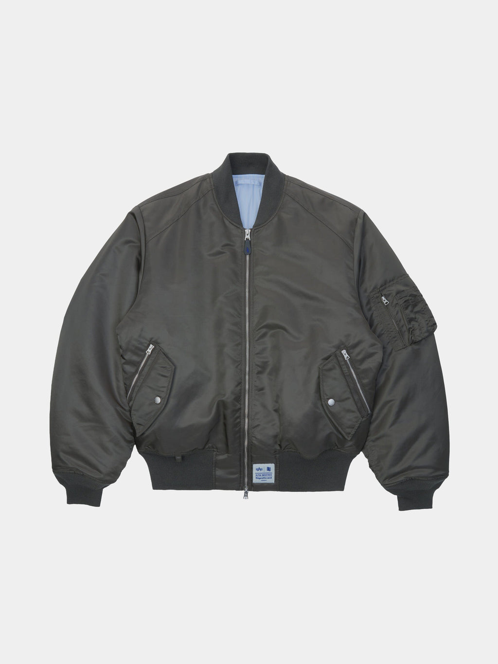 ADER ERROR SIGNIFICANT X ALPHA MA-1 LINER VEST BOMBER JACKET (KHAKI) OUTERWEAR Alpha Industries KHAKI XXS 