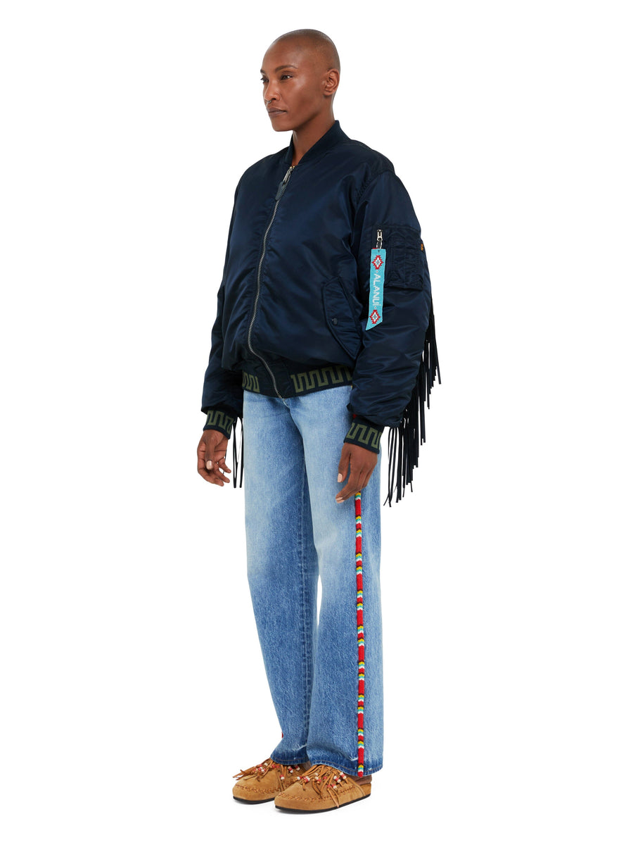 ALANUI X ALPHA INDUSTRIES MA-1 JACKET OUTERWEAR Alpha Industries 
