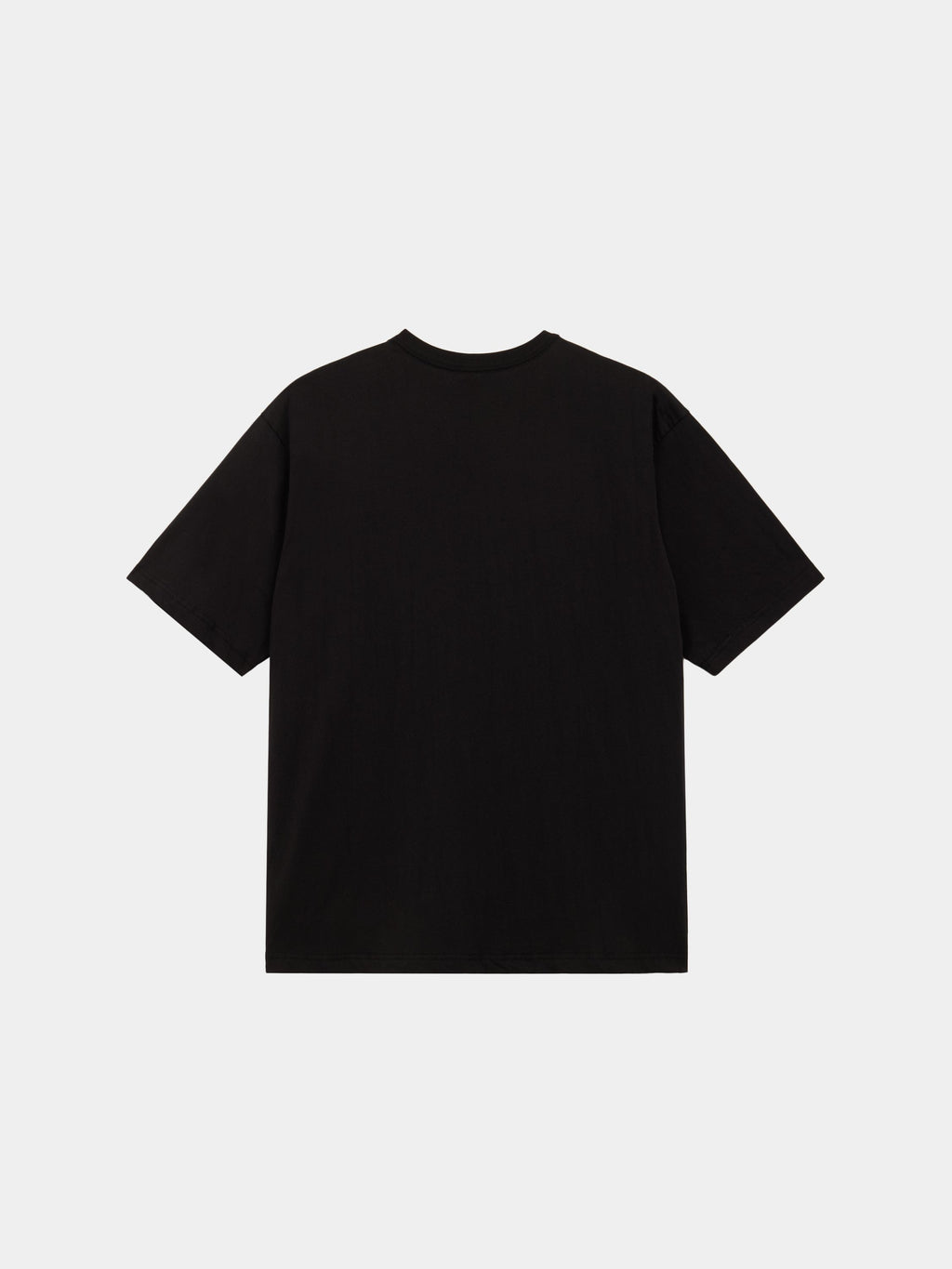 Alpha Boxer Tee by Alpha Industries in black, short-sleeve, 100% cotton shirt with plain back.