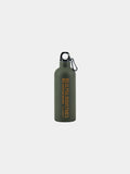ALPHA INDUSTRIES LOGO WATER BOTTLE ACCESSORY GERMANY DARK OLIVE ONE SIZE 