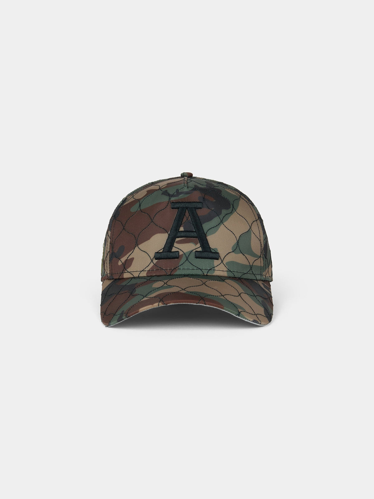 ALPHA INDUSTRIES X NEW ERA QUILTED 9FORTY HAT HAT COLLAB WOODLAND CAMO ONE SIZE 