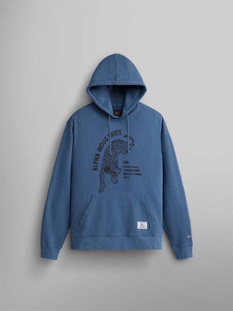 ALPHA JAGUAR HOODIE TOP Alpha Industries COPEN BLUE XS 