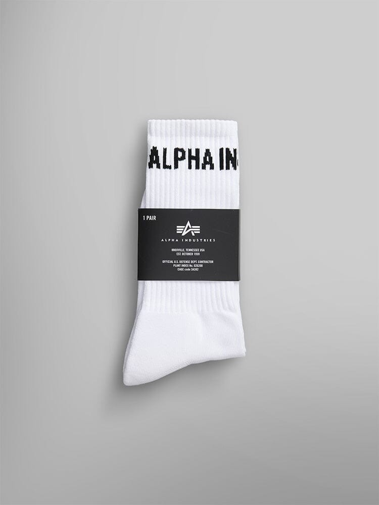 ALPHA LOGO SOCKS ACCESSORY Alpha Industries 