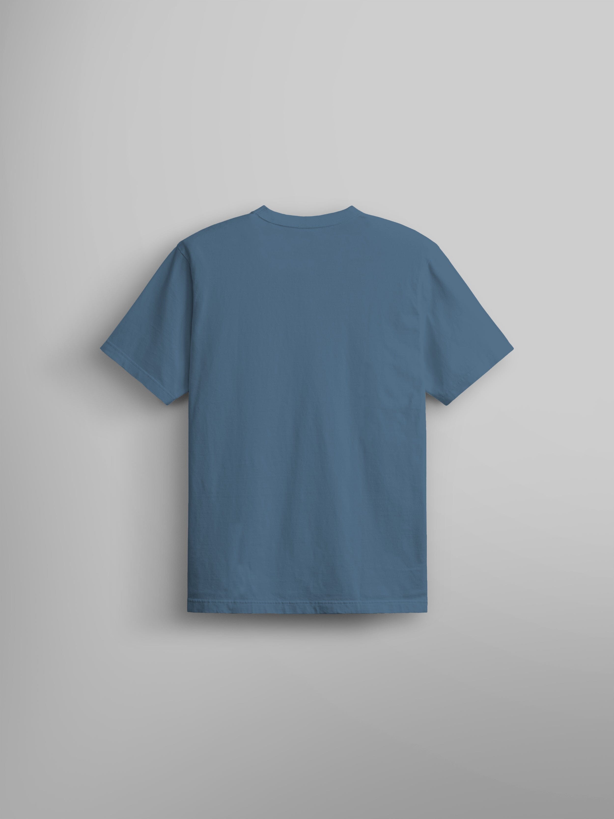 Alpha Ransom Tee by Alpha Industries, plain blue, no visible logos or graphics.