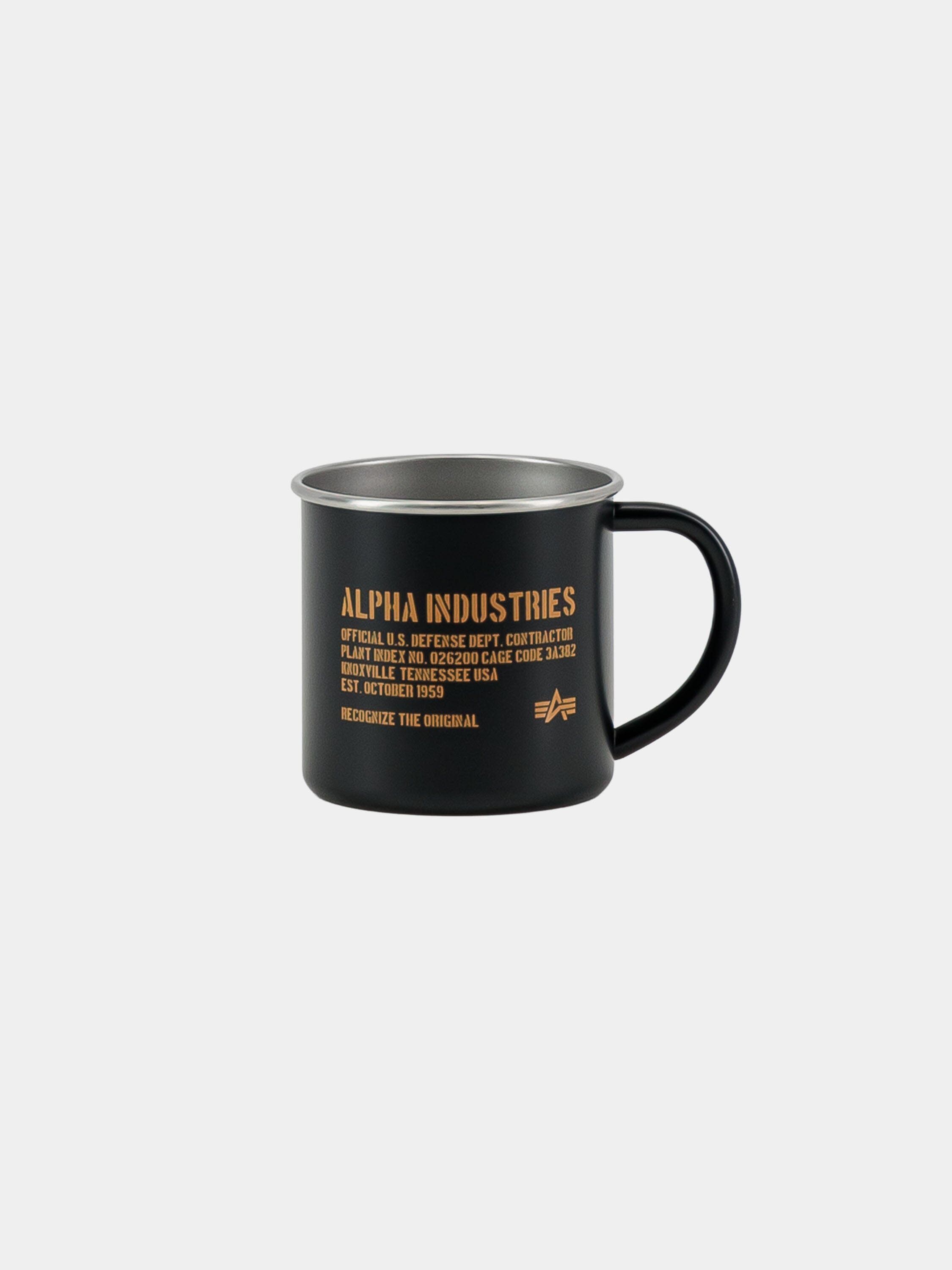 ALPHA STEEL MUG ACCESSORY GERMANY BLACK ONE SIZE 