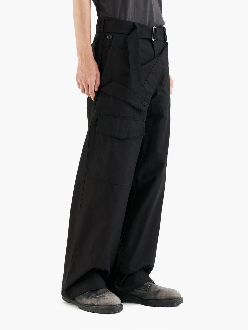 ALPHA X JIYONGKIM DOUBLE FRONT TROUSERS COLLAB Alpha Industries 