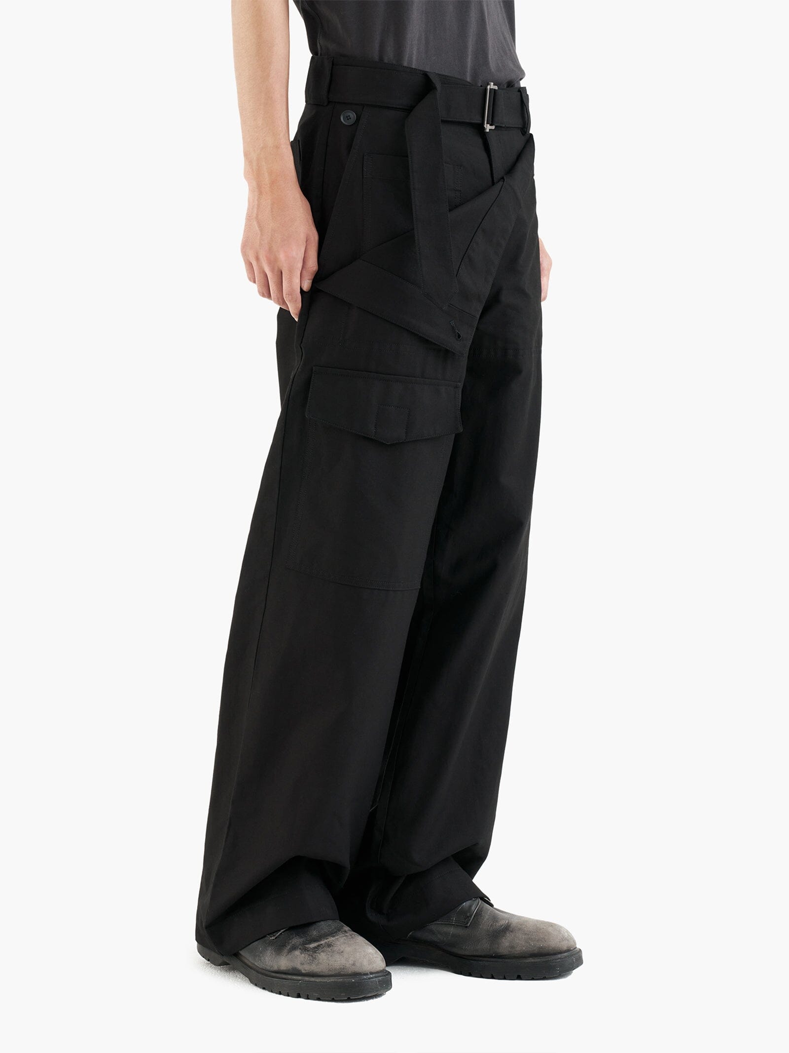 ALPHA X JIYONGKIM DOUBLE FRONT TROUSERS COLLAB Alpha Industries 