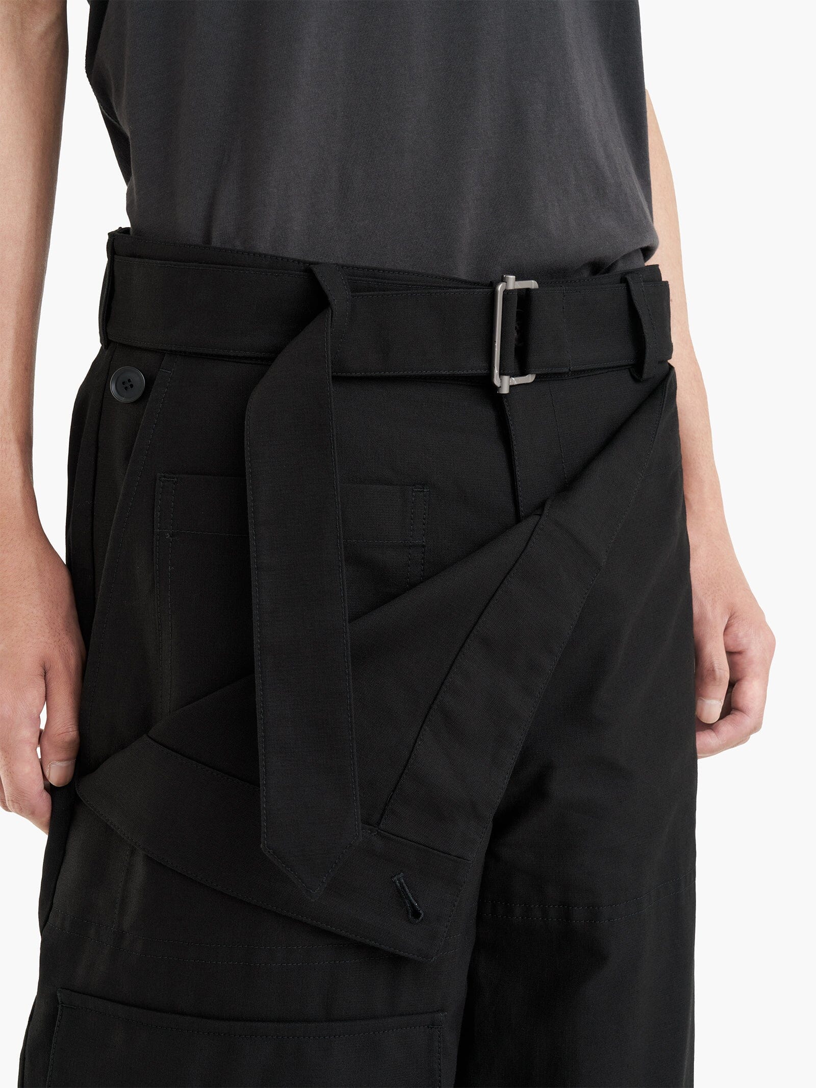 ALPHA X JIYONGKIM DOUBLE FRONT TROUSERS COLLAB Alpha Industries 