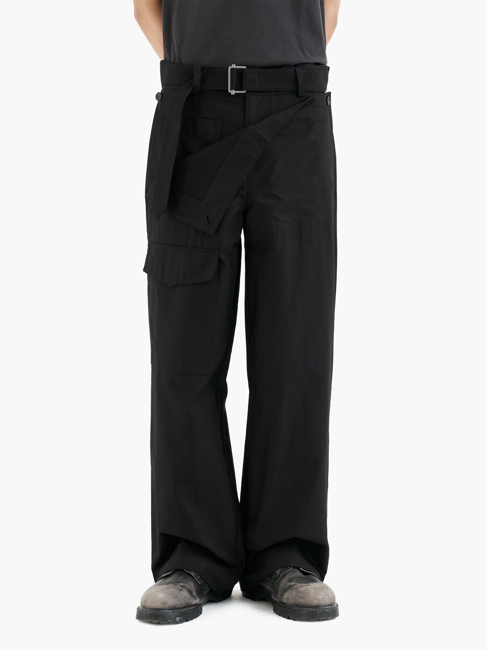 ALPHA X JIYONGKIM DOUBLE FRONT TROUSERS COLLAB Alpha Industries 