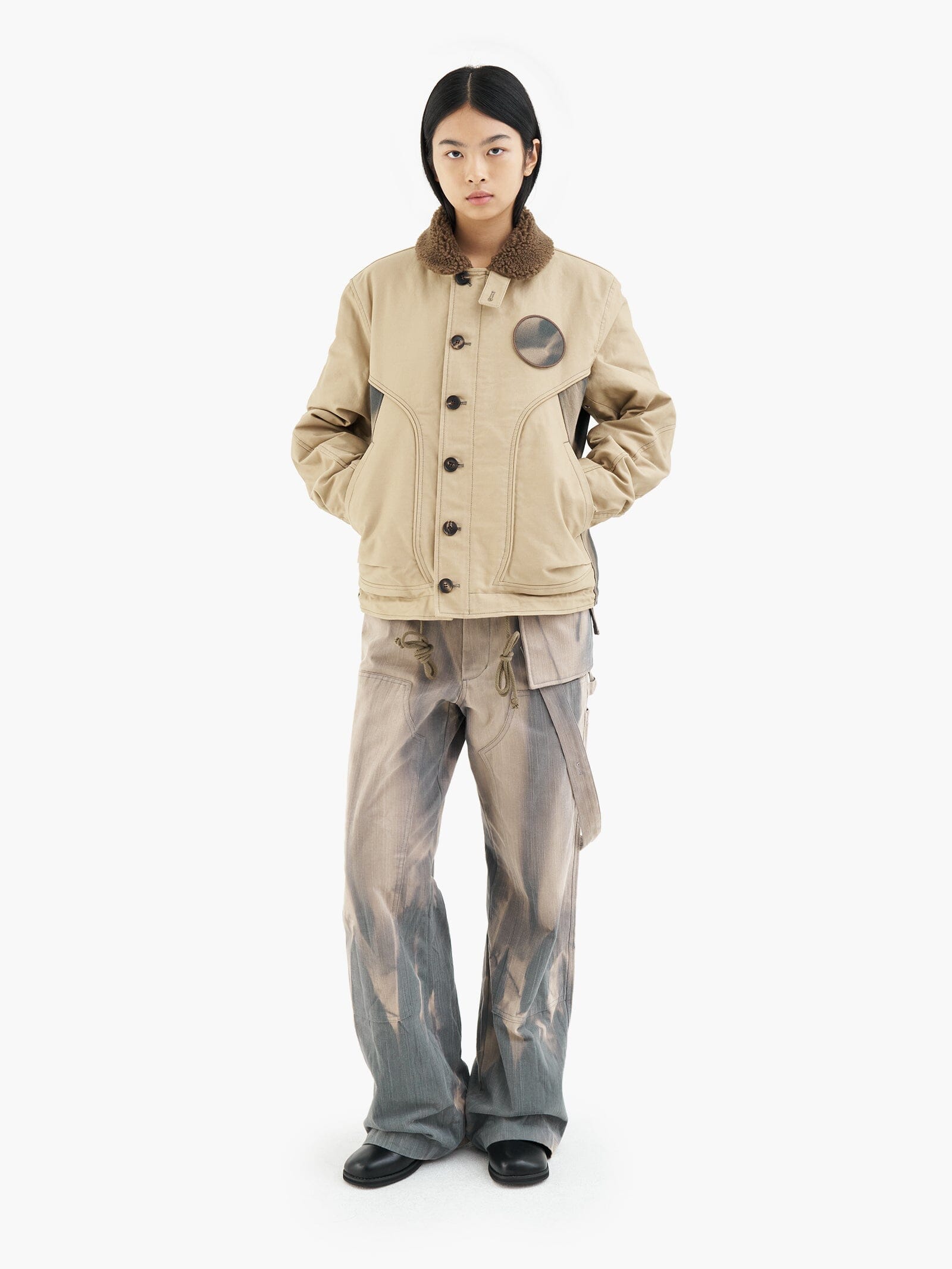 ALPHA X JIYONGKIM SUN-BLEACHED DECK JACKET COLLAB Alpha Industries 