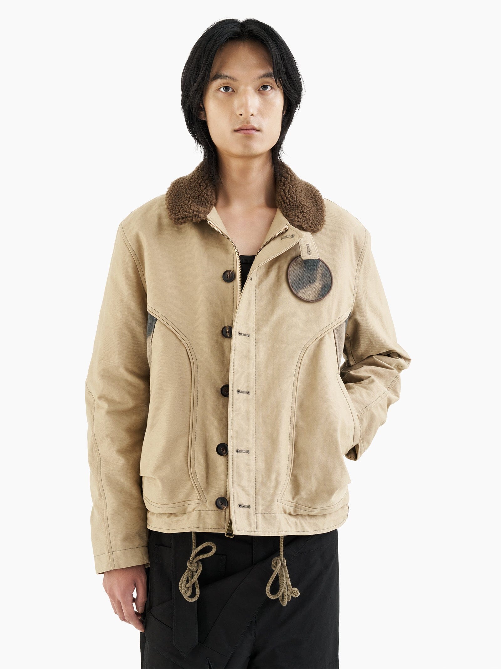 Alpha X JIYONGKIM Sun-Bleached Deck Jacket | Alpha Industries
