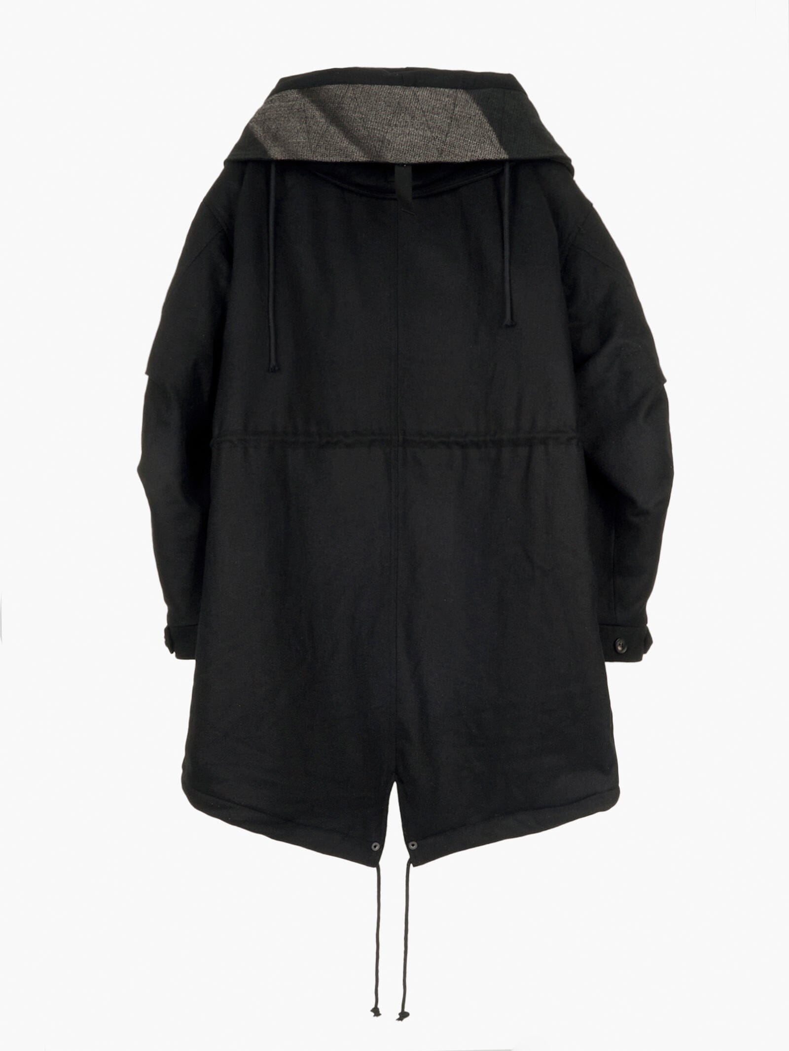 トップス JiyongKim SUN-BLEACHED FISHTAIL HOODIE Alpha X JIYONGKIM Sun-Bleached Fishtail Coat | Alpha Industries