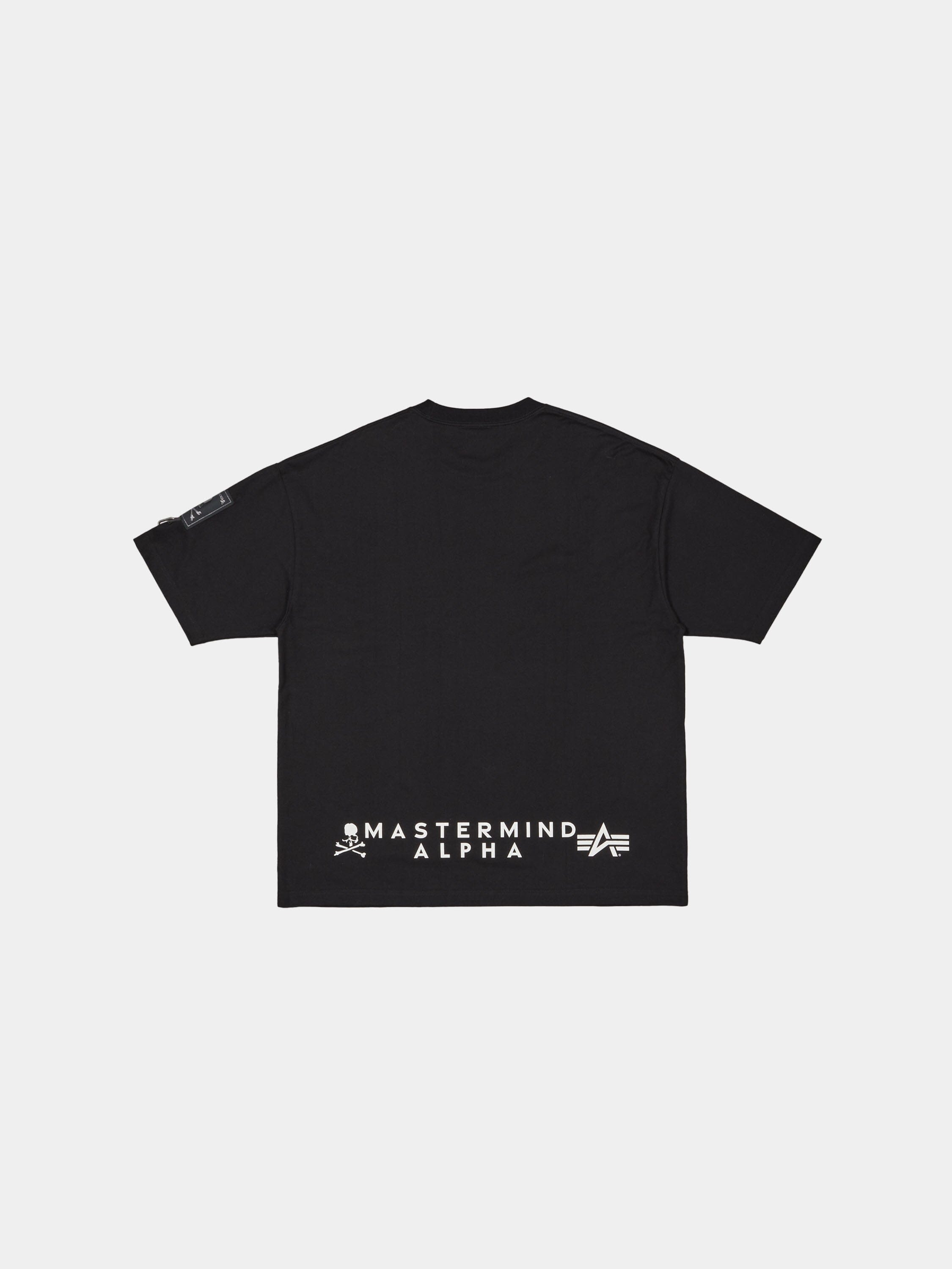 FCRB × mastermind 17SS big logo T L Alpha X mastermind Graphic Logo Tee | Alpha Industries