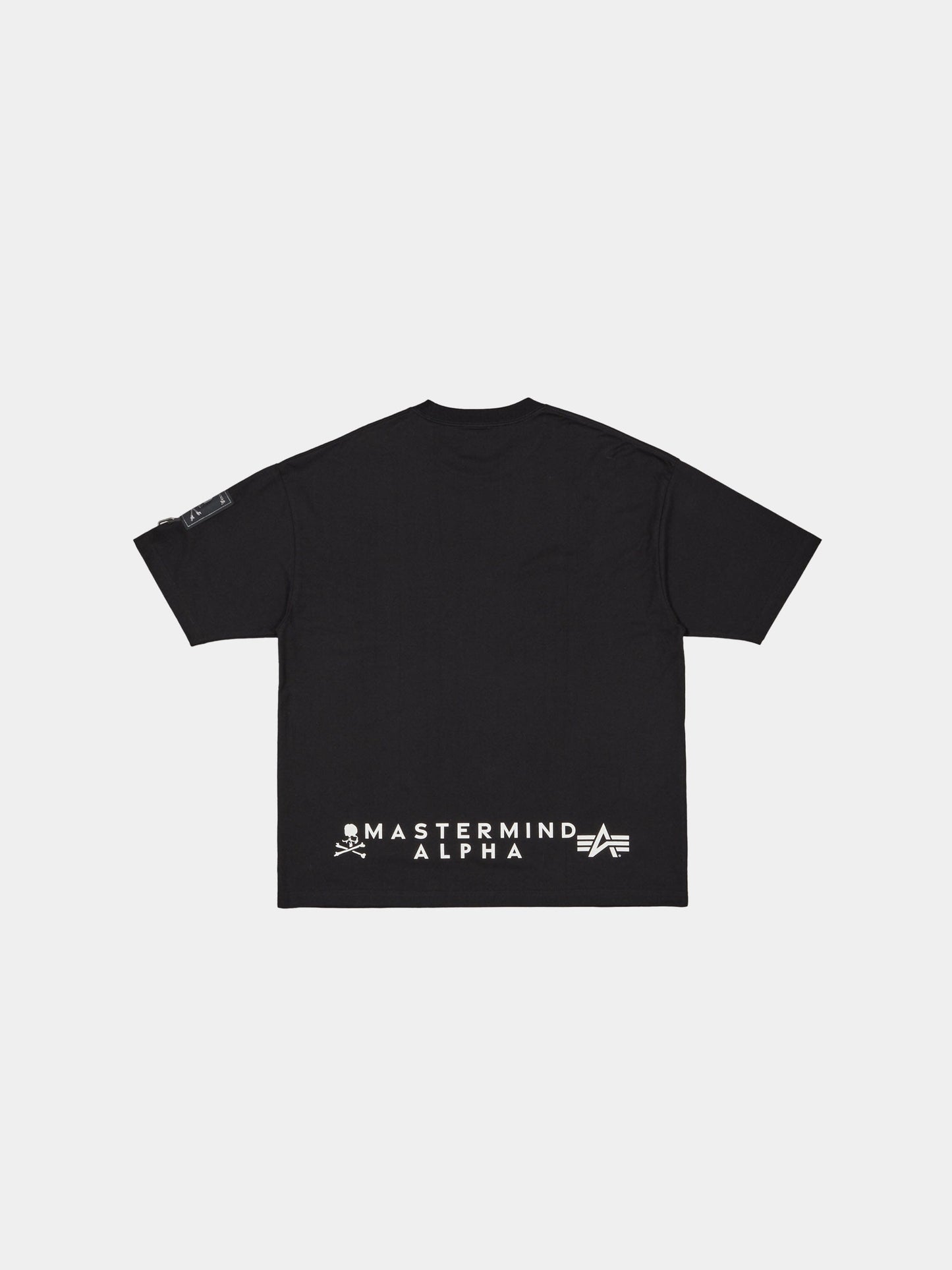 ALPHA X MASTERMIND GRAPHIC LOGO TEE COLLAB Alpha Industries 