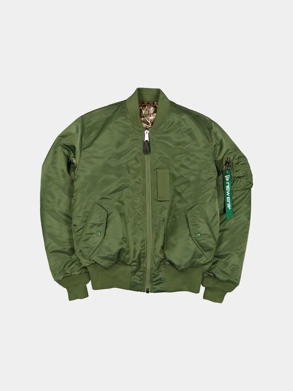 ALPHA X NEW ERA X REALTREE CAMO MA-1 BOMBER JACKET FLIGHT Alpha Industries 