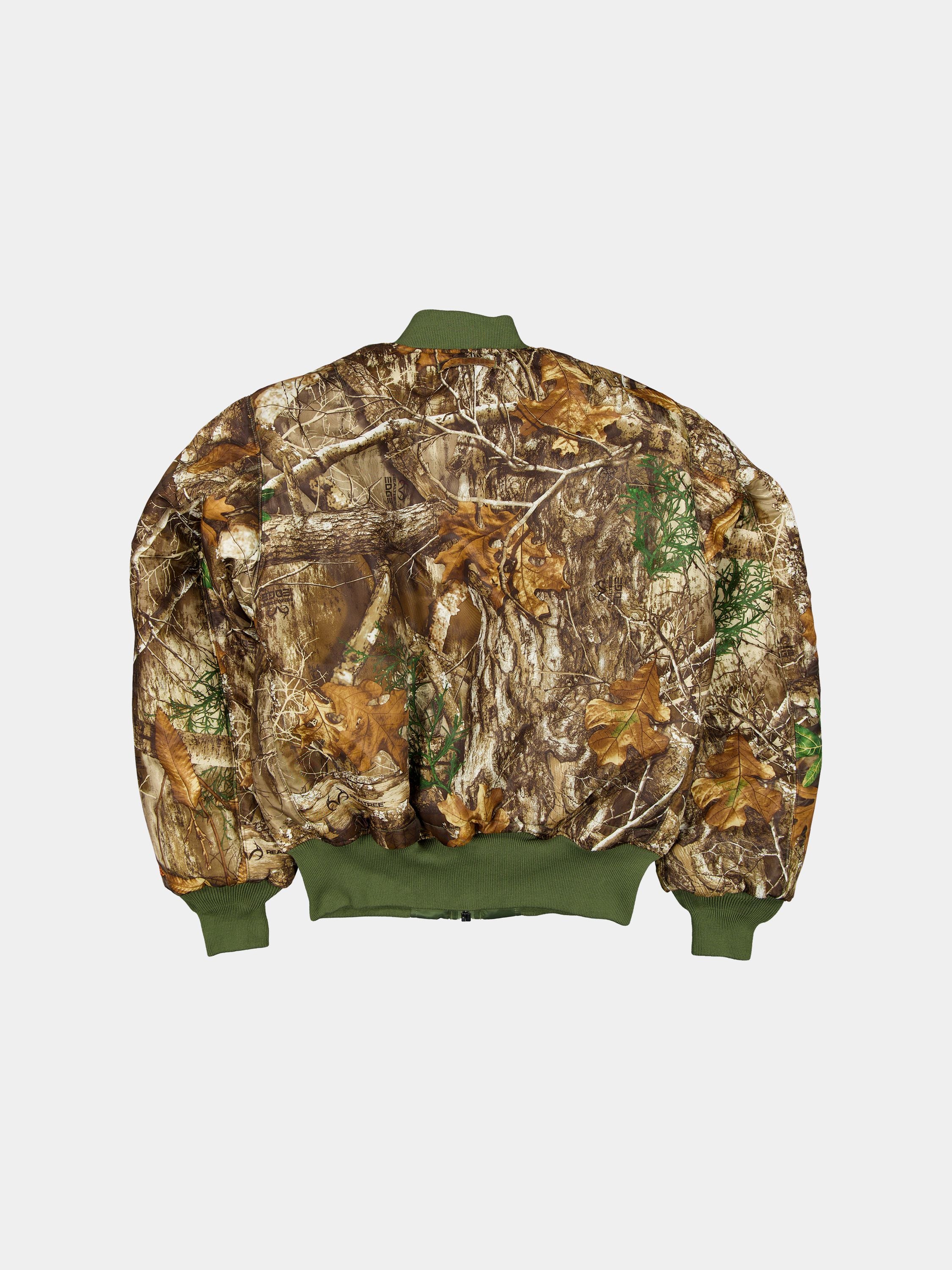ALPHA X NEW ERA X REALTREE CAMO MA-1 BOMBER JACKET FLIGHT Alpha Industries 