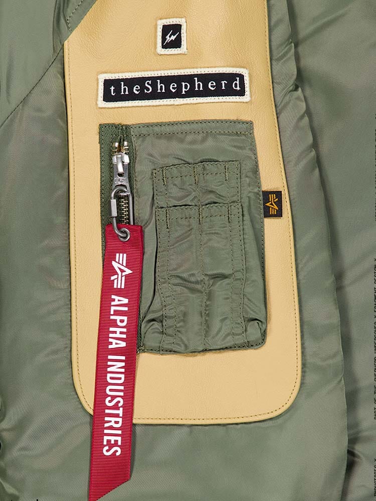 ALPHA X UNDERCOVER THE SHEPHERD MA-1 BOMBER JACKET OUTERWEAR Alpha Industries 