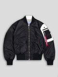 ALPHA X UNDERCOVER THE SHEPHERD MA-1 BOMBER JACKET OUTERWEAR Alpha Industries BLACK XS 