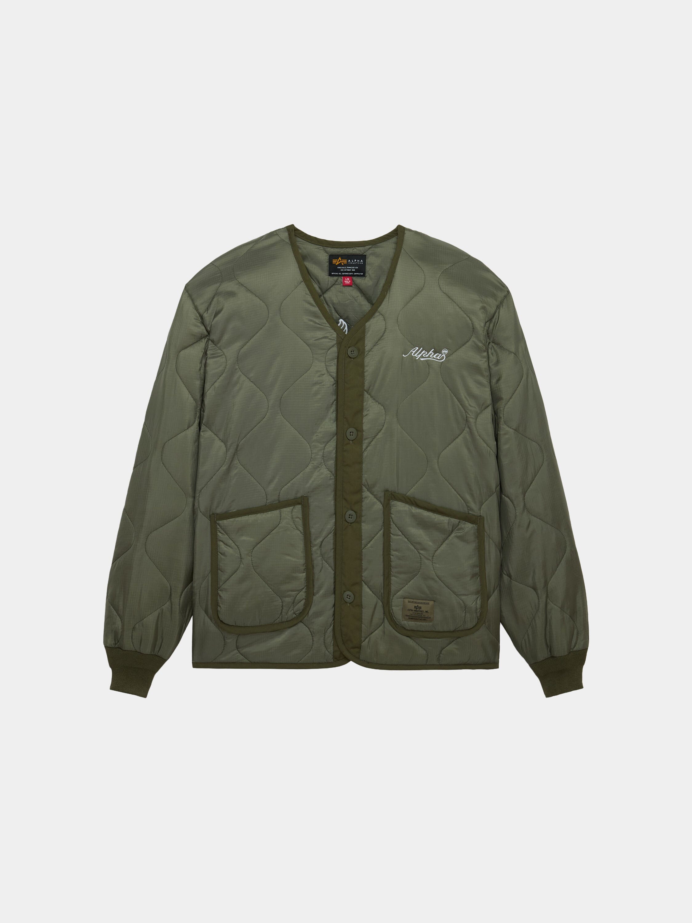 ALS/92 RELAXED DECO LINER OUTERWEAR Alpha Industries OG-107 GREEN XXS 