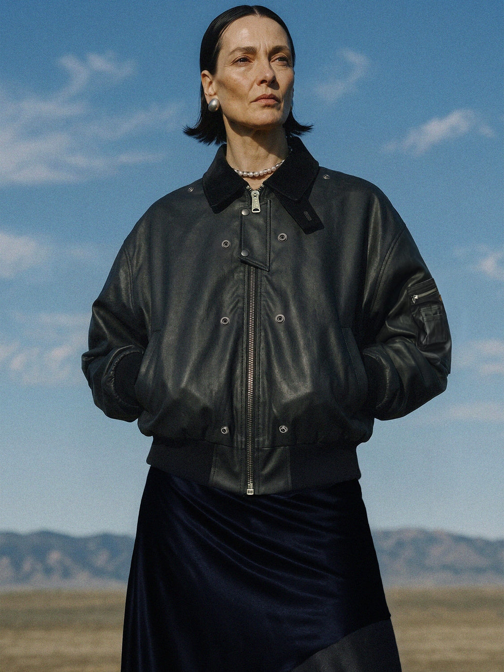 ANDERSSON BELL X ALPHA CWU 45/P BOMBER JACKET OUTERWEAR COLLAB 
