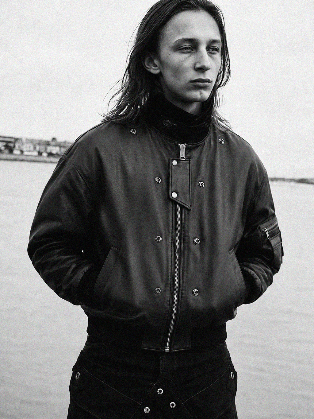 ANDERSSON BELL X ALPHA CWU 45/P BOMBER JACKET OUTERWEAR COLLAB 