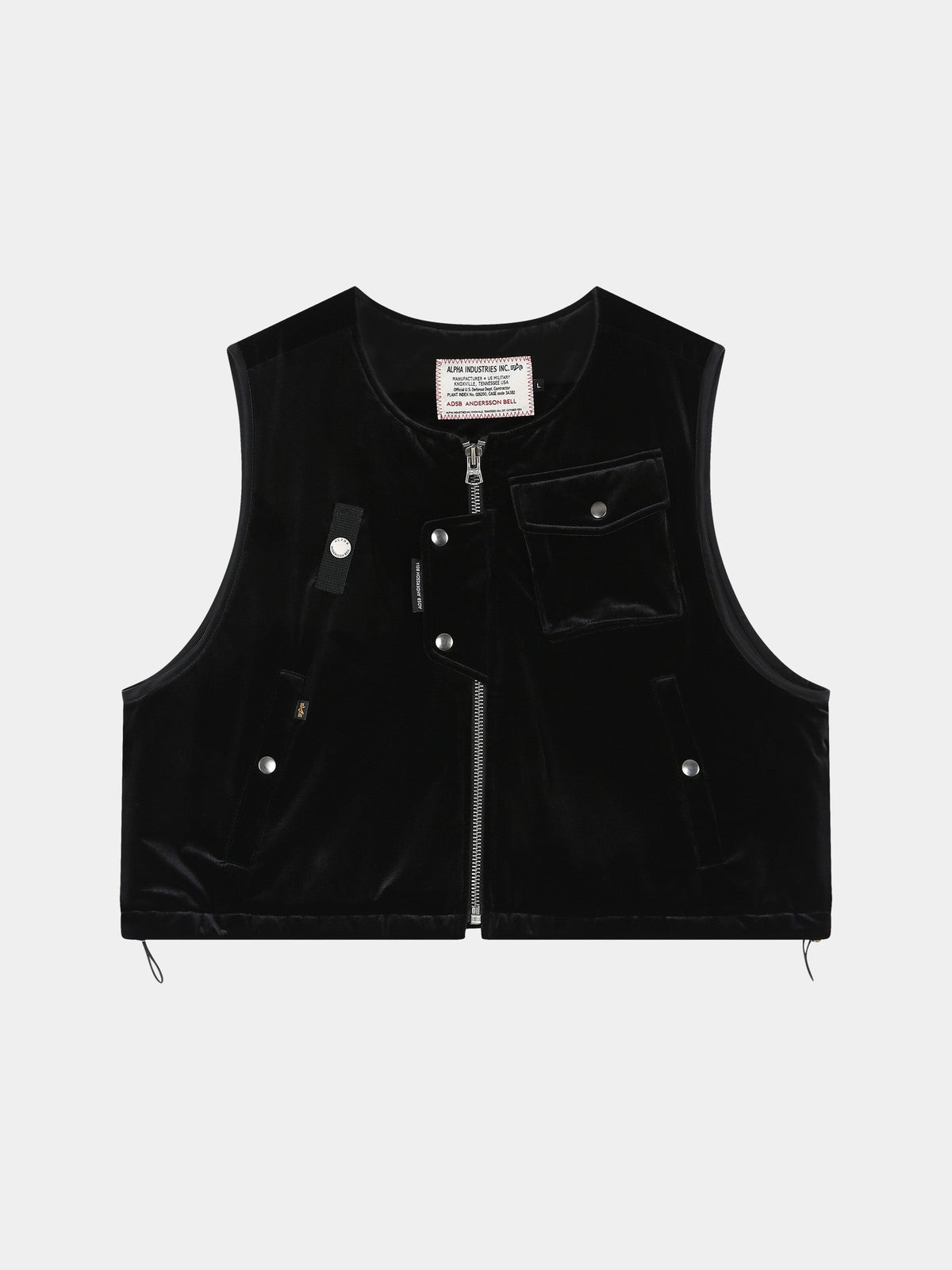 ANDERSSON BELL X ALPHA VEST LAYERED N-2B PARKA OUTERWEAR COLLAB 
