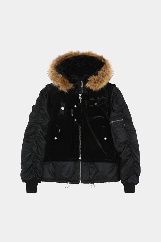 ANDERSSON BELL X ALPHA VEST LAYERED N-2B PARKA - Front