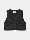 ANDERSSON BELL X ALPHA VEST OUTERWEAR COLLAB BLACK S 