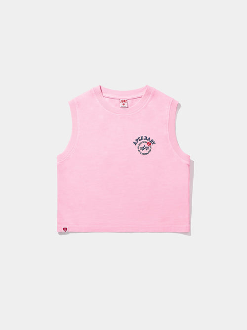 APEE X ALPHA TANK T-SHIRT Alpha Industries PINK S 