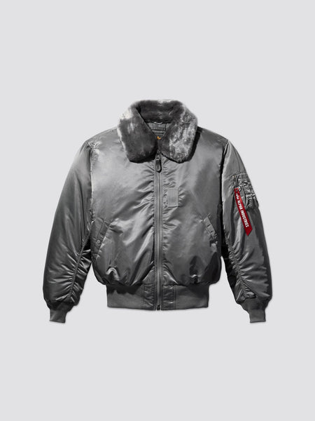 B-15 BOMBER JACKET (HERITAGE) OUTERWEAR Alpha Industries GUNMETAL XS 